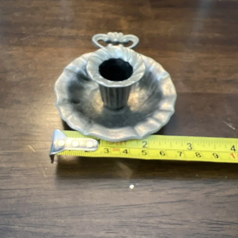 Vintage Chamberstick‎ Chamber Candle Holder